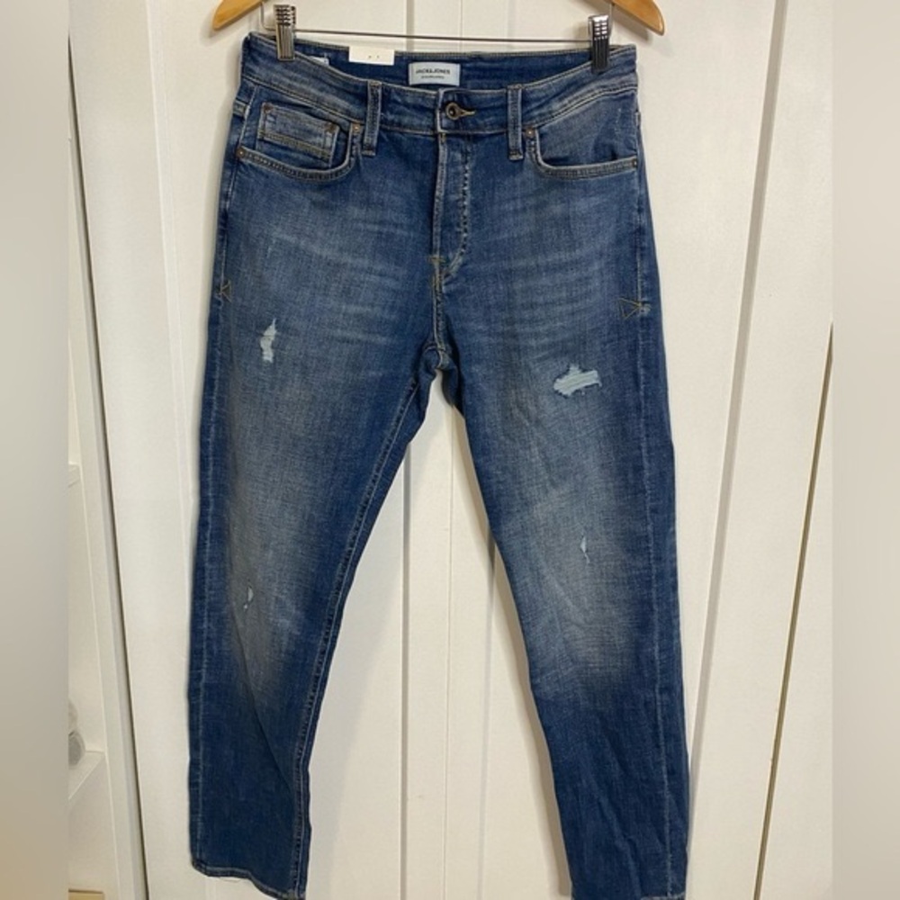 Jack Jones Comfort MikeMens Blue Jean Denim PantsW30 L32NWTs